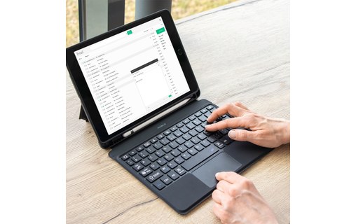 Mobilis 029029 étui pour tablette 25,9 cm (10.2") Folio Noir