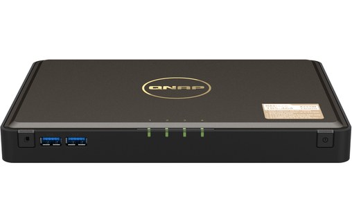 QNAP TBS-464 NAS Bureau Ethernet/LAN Noir N5105