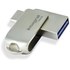 Clé USB-C et USB-A Integral 360-C 16 Go - Argent - USB 3.2