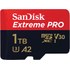Carte microSDXC SanDisk Extreme Pro 1 To avec adaptateur SD, UHS-I, V30