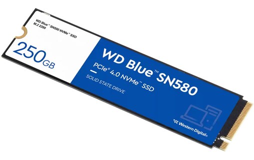 Western Digital Blue WDS200T3B0E 2 To - SSD M.2 2280 NVMe PCIe 4.0 TLC