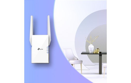Répéteur WiFi 6 TP LINK RE505X - Bi-bande 1200 Mbit/s