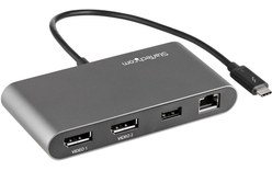 StarTech.com Mini Station d'Accueil Thunderbolt 3 - Dock Portable pour Deux Écra