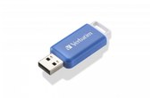 Clé USB Verbatim V DataBar 64 Go - Bleu - USB 2.0
