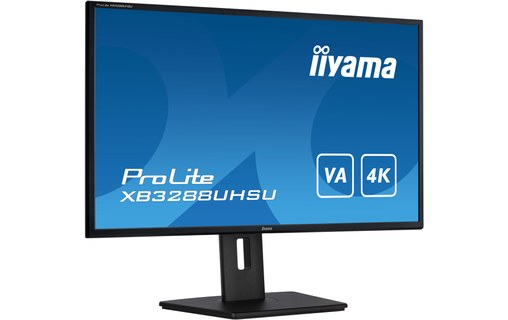 Écran 31,5" iiyama ProLite XB3288UHSU-B5 - 4K