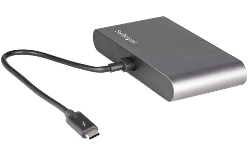 StarTech.com Mini Station d'Accueil Thunderbolt 3 - Dock Portable pour Deux Écra