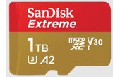 Carte microSDXC SanDisk Extreme 1 To avec adaptateur SD, UHS-I, V30