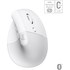 Souris sans fil pour Mac Logitech Lift - Blanche - Ergonomique, Verticale