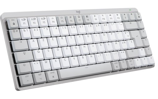 Clavier sans fil pour Mac Logitech MX Mini Mechanical - Gris