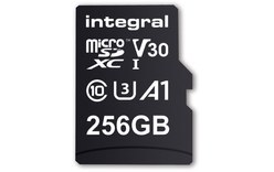 Carte microSDXC Integral UltimaPro 256 Go avec adaptateur SD, UHS-I, V30