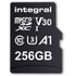 Carte microSDXC Integral UltimaPro 256 Go avec adaptateur SD, UHS-I, V30