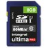 Carte SDHC Integral UltimaPro 8 Go, UHS-I