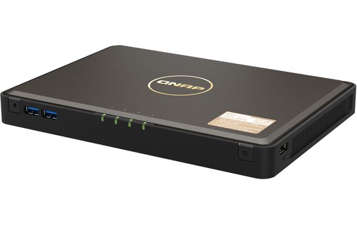 QNAP TBS-464 NAS Bureau Ethernet/LAN Noir N5105