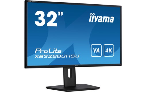 Écran 31,5" iiyama ProLite XB3288UHSU-B5 - 4K