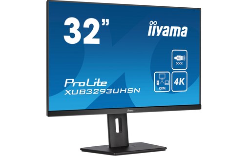 Écran 31,5" iiyama ProLite XUB3293UHSN-B5 - 4K