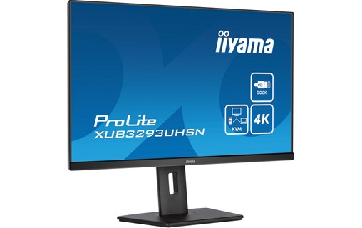 Écran 31,5" iiyama ProLite XUB3293UHSN-B5 - 4K