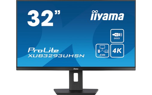 Écran 31,5" iiyama ProLite XUB3293UHSN-B5 - 4K