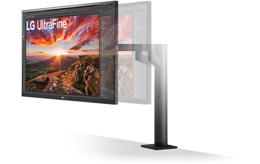 Écran 27" LG Ergo UltraFine 27UN880P-B - 4K USB-C