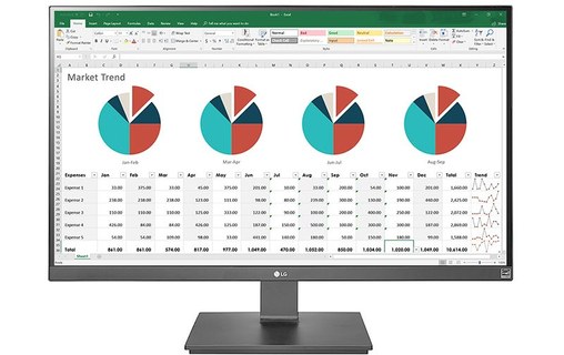 Écran 27" LG UltraFine 27UK670P-B - 4K USB-C