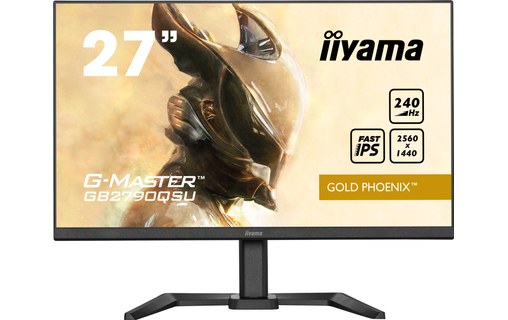 Écran Gaming 27" iiyama G-Master GB2790QSU-B5 - 240 Hz