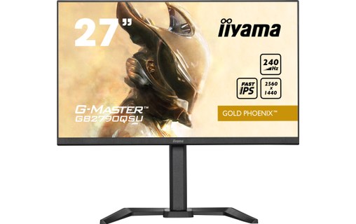 Écran Gaming 27" iiyama G-Master GB2790QSU-B5 - 240 Hz