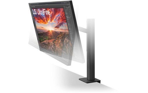 Écran 27" LG Ergo UltraFine 27UN880P-B - 4K USB-C