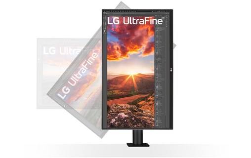 Écran 27" LG Ergo UltraFine 27UN880P-B - 4K USB-C