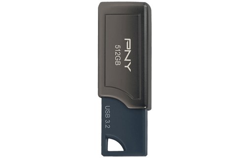 Clé USB PNY Pro Elite V2 512 Go - Noir - USB 3.2