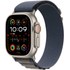 Apple Watch Ultra 2 Titanium bracelet Boucle Alpine bleue - Small