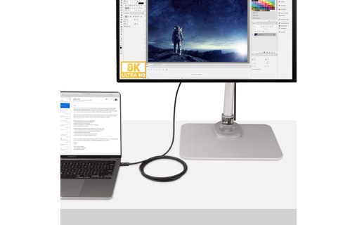 Câble Thunderbolt 4 StarTech - 40 Gbit/s 100 W - 2 m - Noir