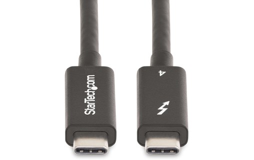 Câble Thunderbolt 4 StarTech - 40 Gbit/s 100 W - 2 m - Noir