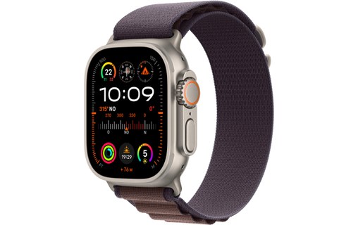 Apple Watch Ultra 2 Titanium bracelet Boucle Alpine indigo - Large