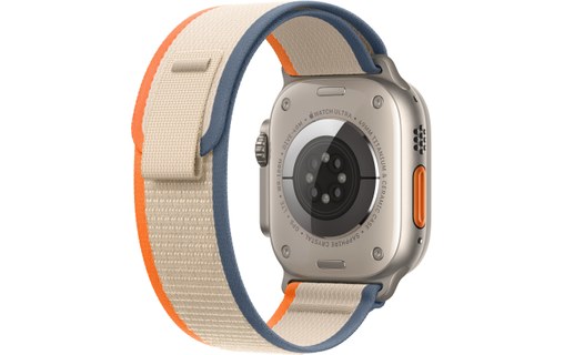 Apple Watch Ultra 2 Titanium bracelet Boucle Trail orange/beige - S/M