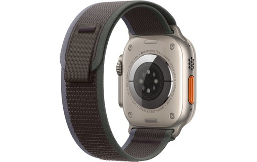 Apple Watch Ultra 2 Titanium bracelet Boucle Trail bleu/noir - M/L