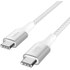 Câble Belkin USB-C vers USB-C 240 W USB 2.0 - 1 m - Blanc