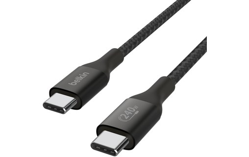 Câble USB C vers USB C 1 m - Noir