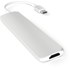 Satechi Slim Aluminium Argent - Adaptateur USB-C vers USB-A / HDMI 4 K / USB-C