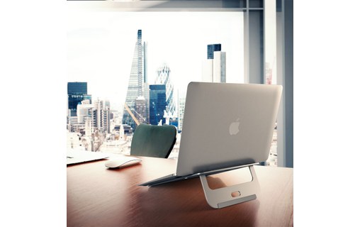 Support pour ordinateur portable 12" à 17" & tablette - Argent - Satechi