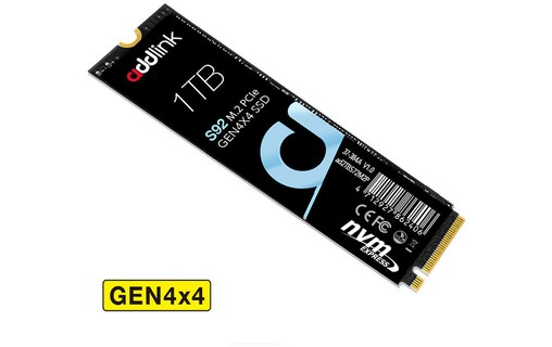 Addlink S92 1 To - SSD M.2 2280 NVMe PCIe 4.0 QLC