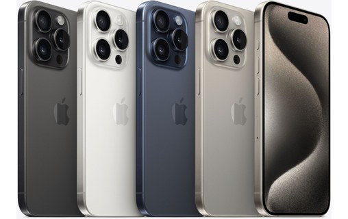 Apple iPhone 15 Pro 256 Go Titane blanc