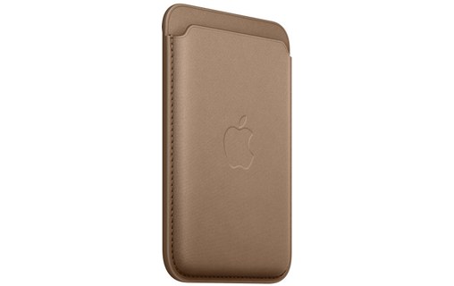 Apple - Porte‑cartes en tissage fin pour iPhone avec MagSafe - Taupe