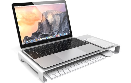 Satechi Support Aluminium Argent pour moniteur et ordinateur portable