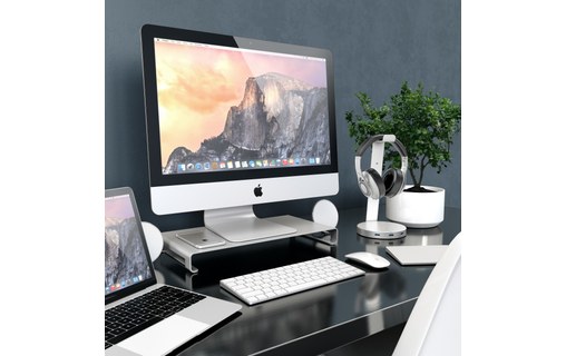 Satechi Support Aluminium Argent pour moniteur et ordinateur portable