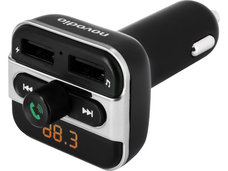 Chargeur Allume-Cigare 2 USB + Transmetteur FM + Lecteur MicroSD pour  Smartphones & Tablettes - Accessoire téléphonie pour voiture - Achat & prix