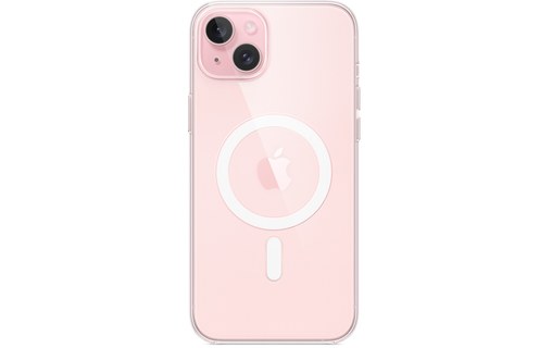 Apple - Coque pour iPhone 15 Plus - transparente - avec MagSafe