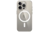 Apple - Coque pour iPhone 15 Pro - transparente - avec MagSafe