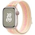 Apple - Boucle Sport Apple Watch 41 mm - 130 - 190 mm - lumière stellaire/rose