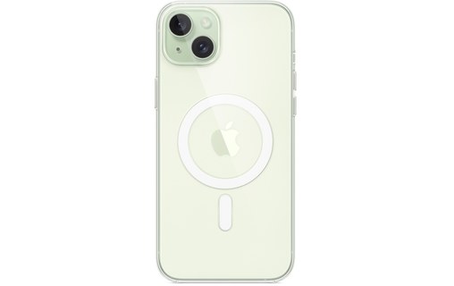 Apple - Coque pour iPhone 15 Plus - transparente - avec MagSafe