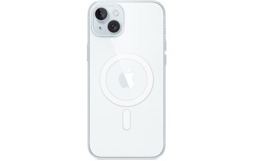 Apple - Coque pour iPhone 15 Plus - transparente - avec MagSafe