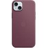 Apple - Coque pour iPhone 15 Plus - tissage fin - Mûre - avec MagSafe